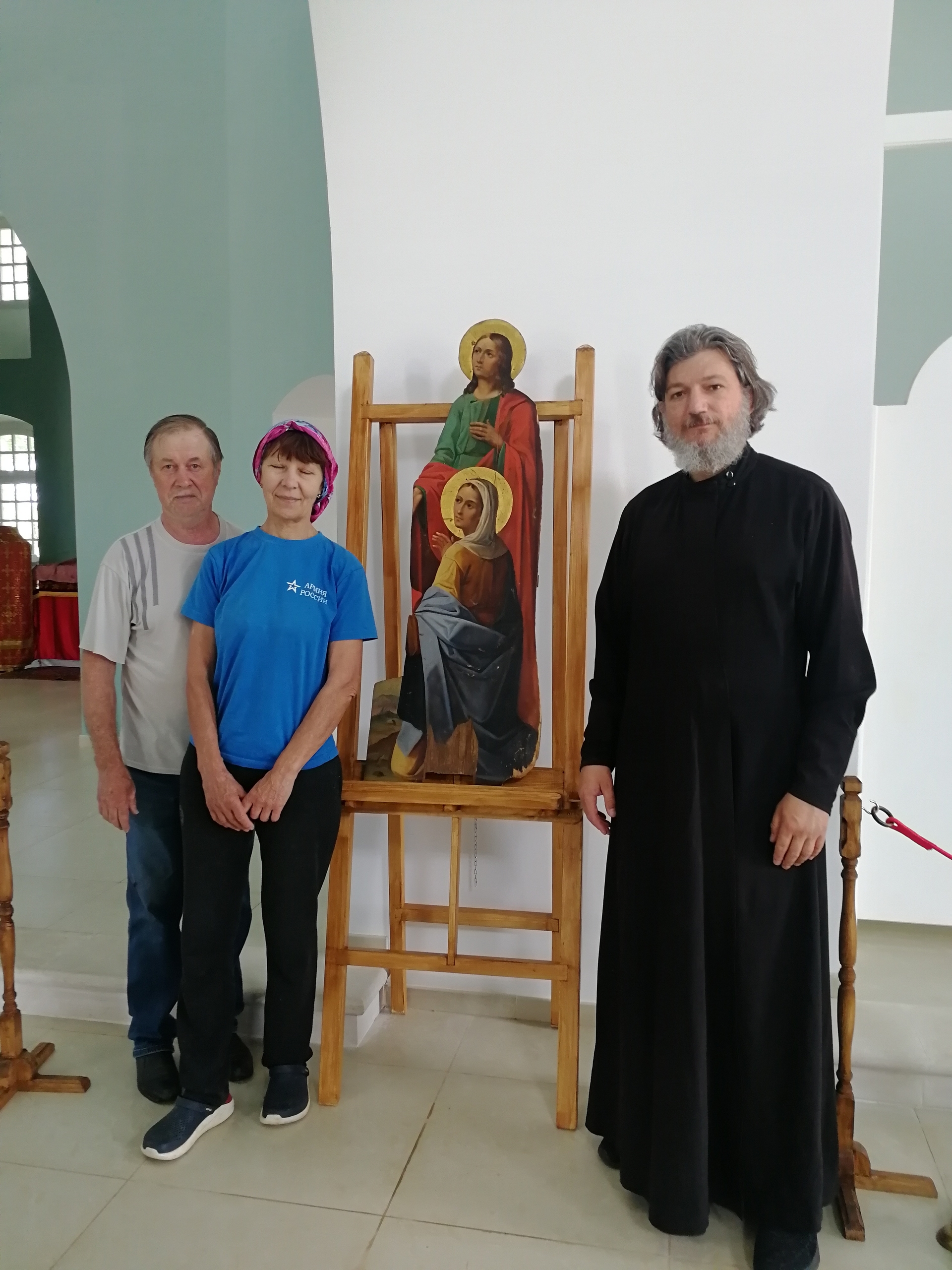 Возвращение иконы в родные стены.